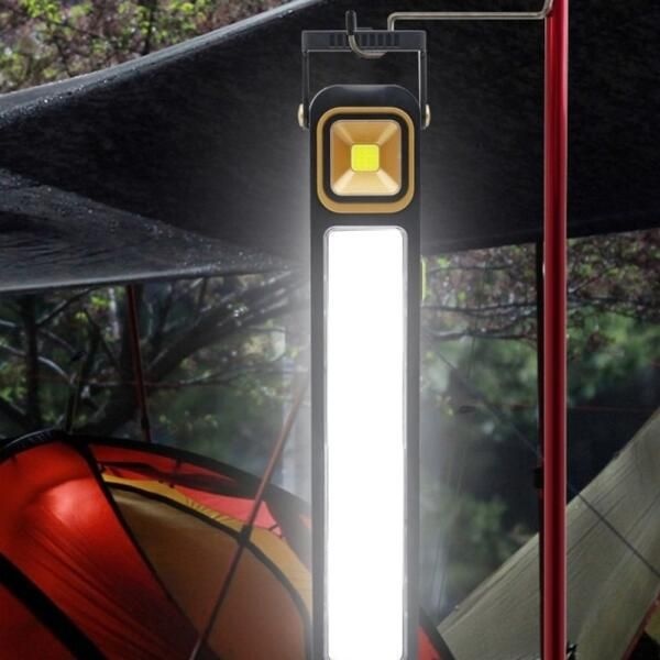 아트박스/오너클랜 LED 충전식 캠핑 작업등 랜턴 조명 램프 (WFFV8M4)