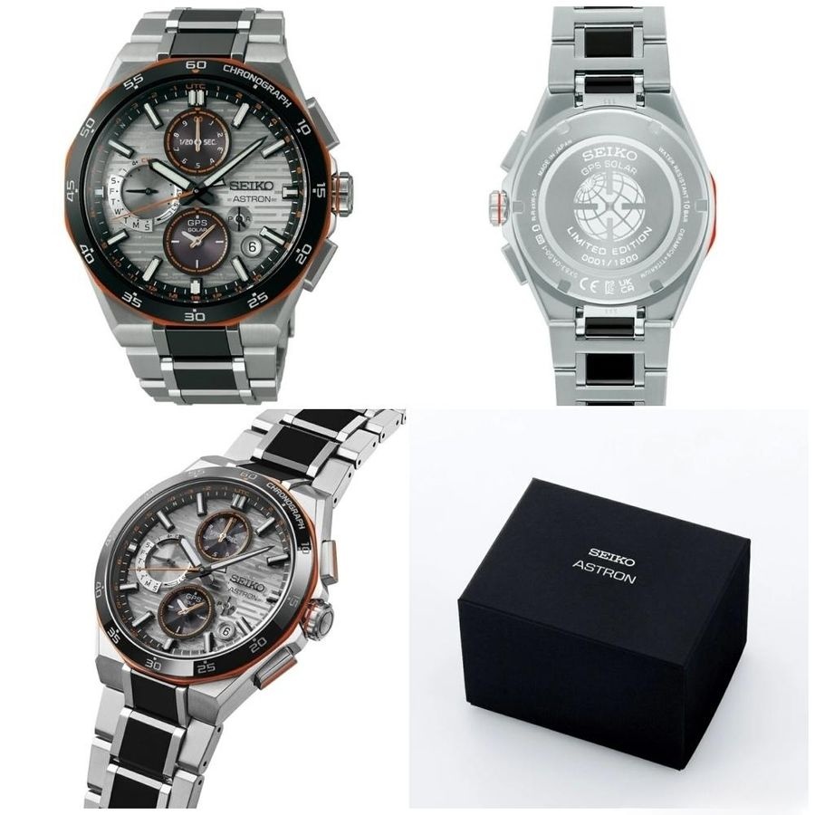 세이코 아스트론 넥스터 손목시계 25FW 실버블랙 워치 SBXC183