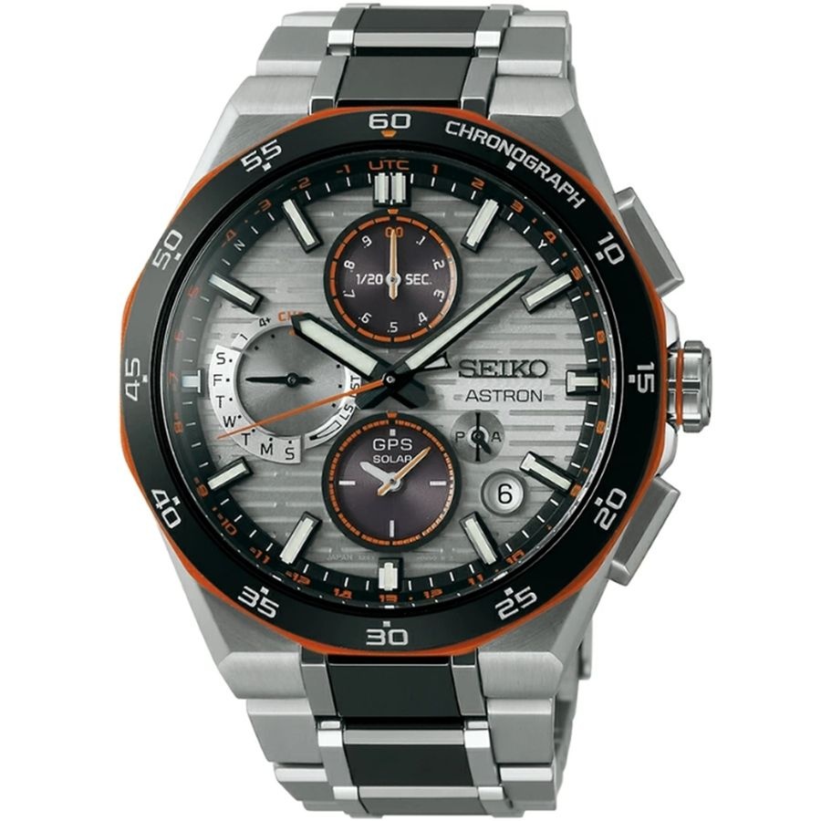 세이코 아스트론 넥스터 손목시계 25FW 실버블랙 워치 SBXC183