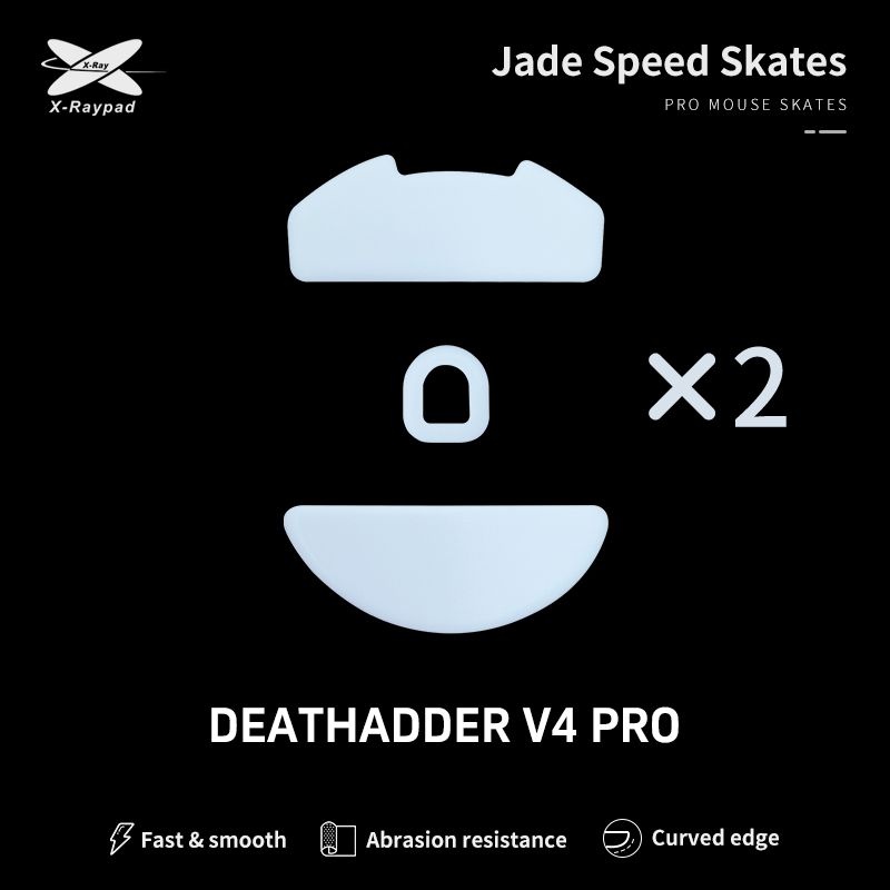 X-raypad 제이드스피드 레이저 데스에더 V4 PRO 데브사 마우스 피트