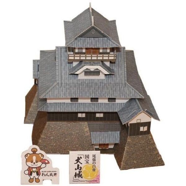 [라꾸라꾸재팬파트너사_高田屋製菓]다카다야제과 국보 이누야마성 종이공예(키나코보) 2봉지 162501