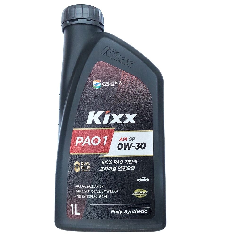 GS칼텍스 GS칼텍스 Kixx/킥스/100% 최첨단 합성엔진오일/PAO1 0W30