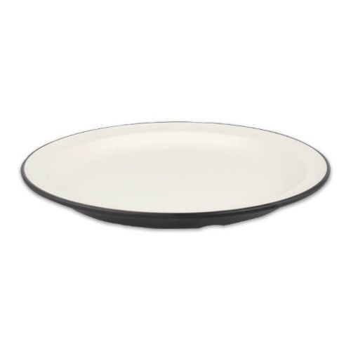 돌산멜라민 KDS 체크투톤 블랙앤화이트 양식접시 3size DS-7041 7042 7042-1 블랙앤화이트멜라민 부페접시