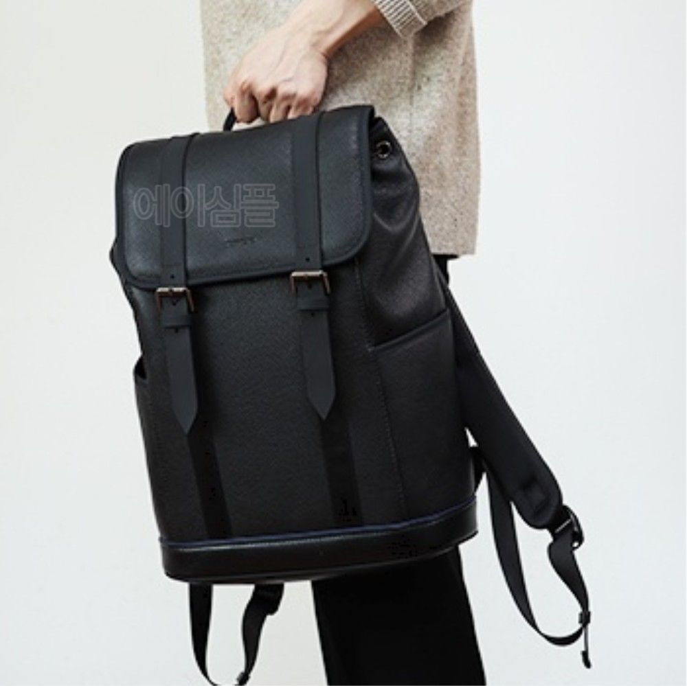 40대 남성 가죽 백팩 비즈니스 미팅 책가방 대학생가방 남성가방