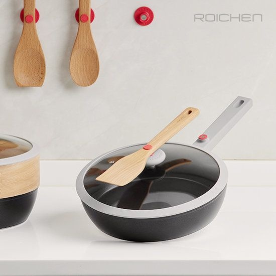 로이첸 아이마그넷 인덕션 28cm 딥팬 (뚜껑포함)