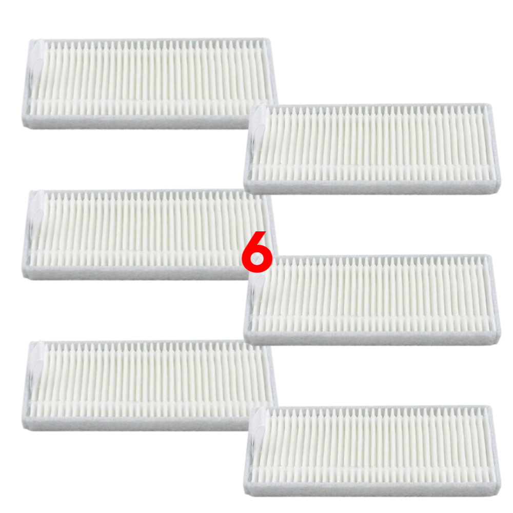 [호환] LG 코드제로 오브제컬렉션 R5 올인원 타워 로봇청소기 소모품 R580WK1 R585HKA1 R585WKA1 부품 교체 필터 6개