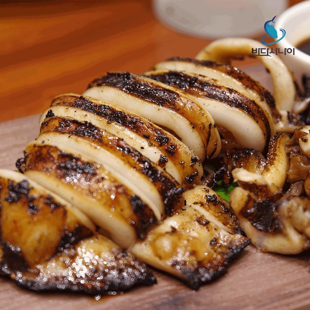 구룡포 피데기 반건조 오징어 10미 500g내외 + 소스증정