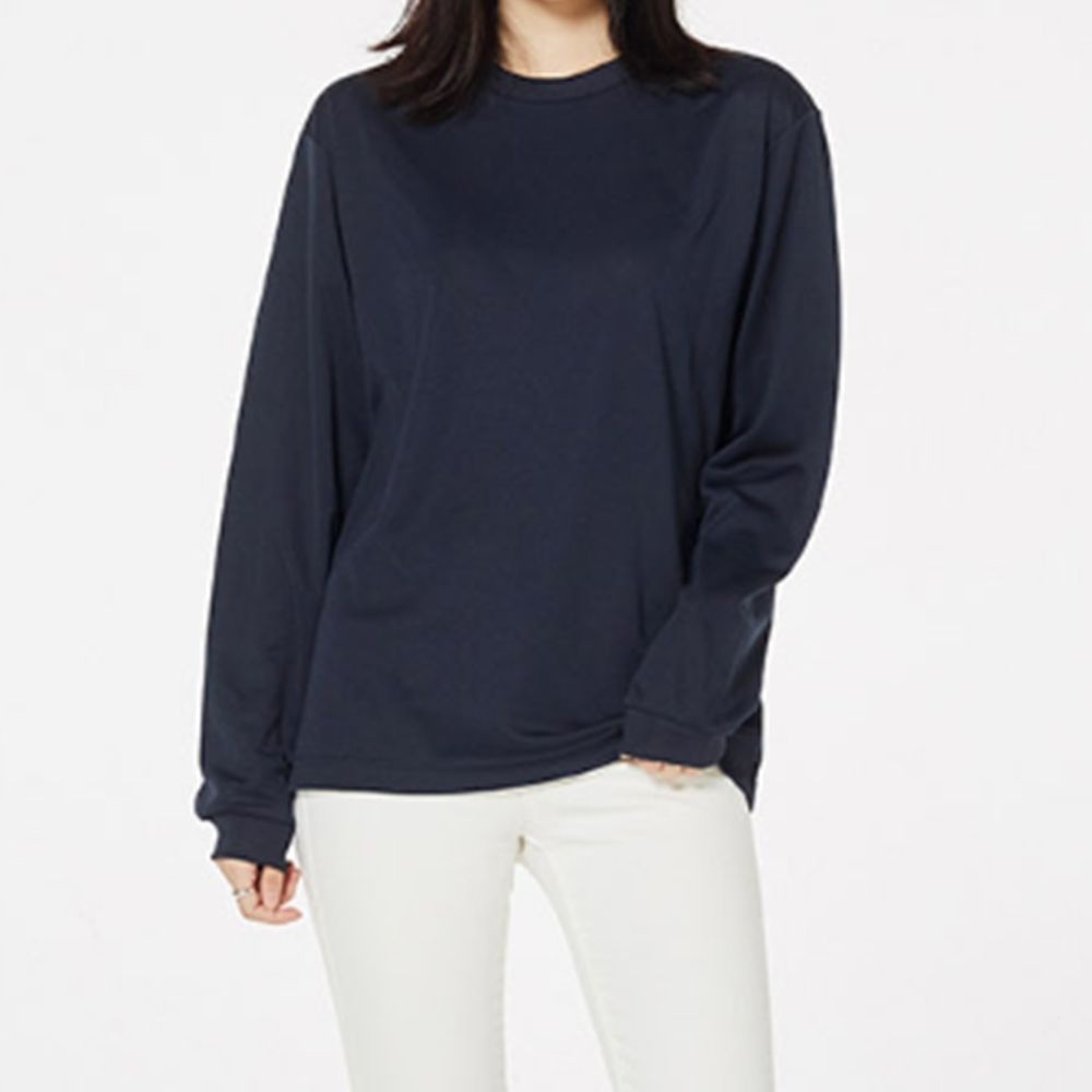 운동 스포츠 이너 야외활동 작업 편한 라운드 긴팔티