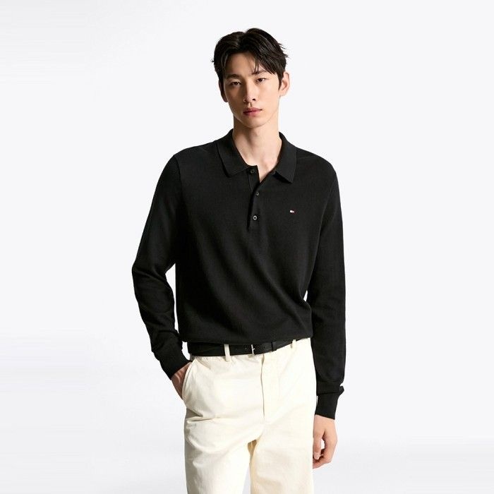 [공식][단독SALE] 캐시미어 블렌드 폴로 스웨터 T12F7KPN150MT1BDS (정상가:259,000원)