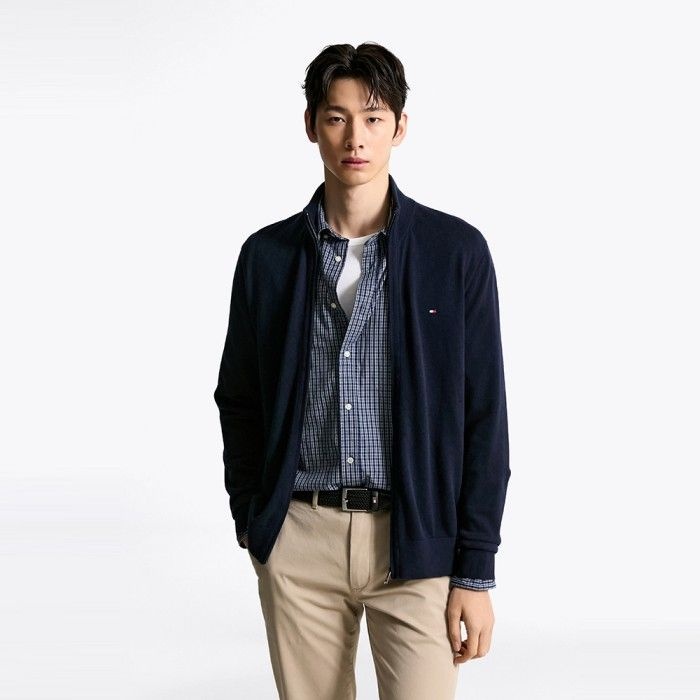 [공식][정상가:279,000원] 캐시미어 블렌드 집업 가디건 T12F7KCD130MT1DW5