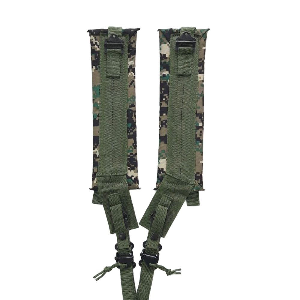 국산 어깨 군장 보호 패드 스트랩보호대 군장끈 배낭 특전사 군인 군용