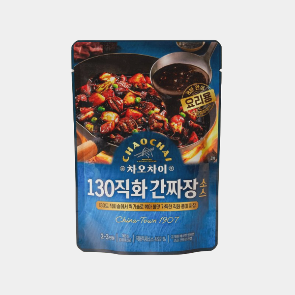 차오차이 130직화간짜장소스 165g x3개 밀키트 야식 간편식