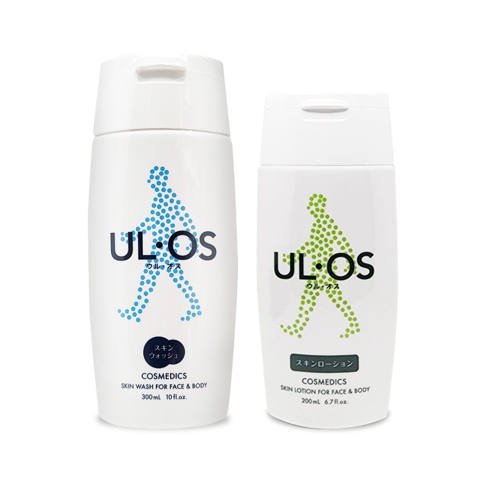 우르오스 히어로 세트(지복합성) 2종 스킨로션(지복합) 200ml+스킨워시300ml 1세트 So