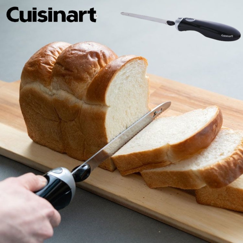 [해외] 쿠진아트 전동칼 빵 전기 커팅기 간편 나이프 CUISINART