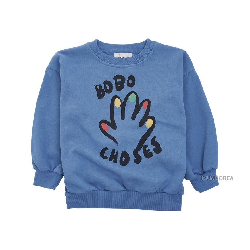 [라벨루쏘] FW25 아동 하이 파이브 맨투맨 B225AC035 421 (4-9)