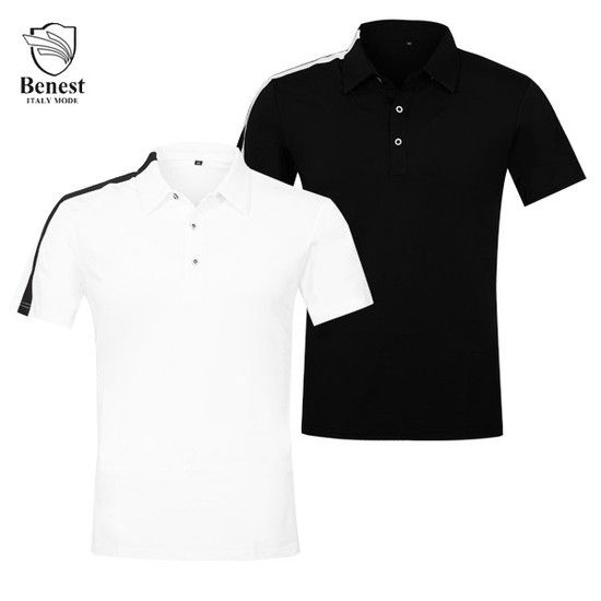 [BENEST] 베네스트 남성 어깨라인 포인트 반팔티셔츠 Model No_N2-3G031