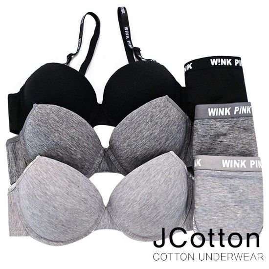 주니어속옷 23단계 6종 성장기  주니어브라팬티 속옷세트