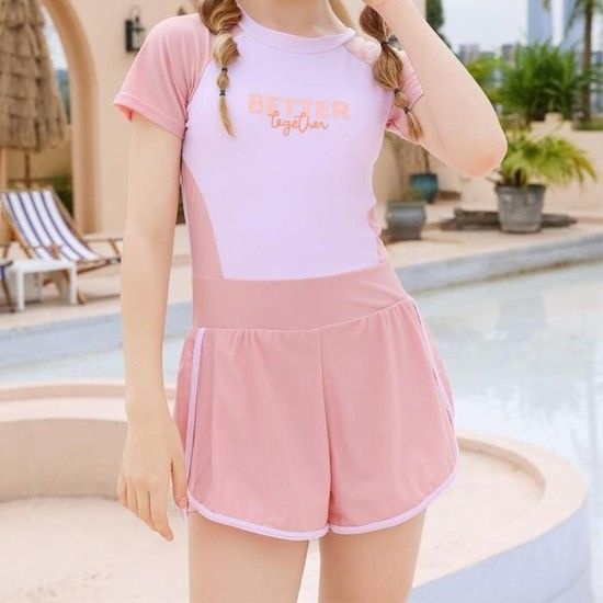 상품상세참조 청소년 여성 학생 여름철 점프수트 수영복 휴가 서핑 (38308742)