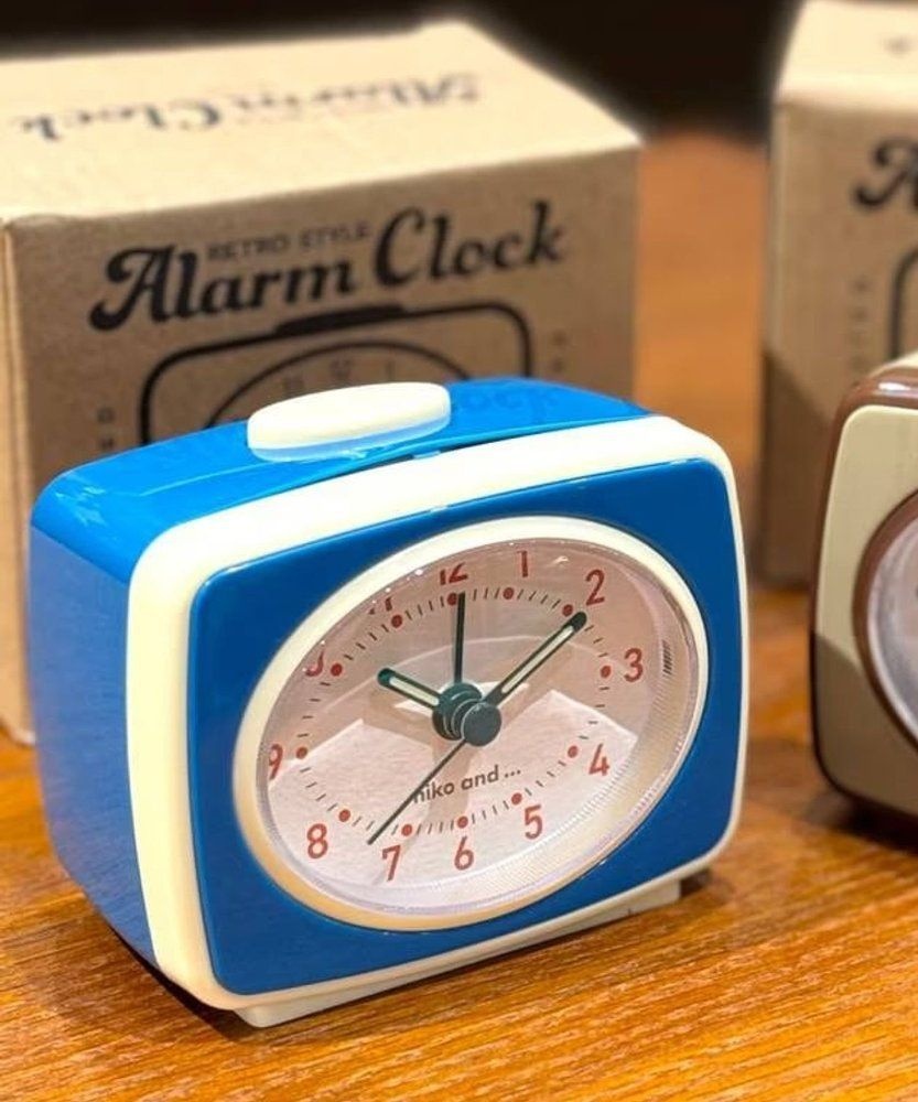[해외] 니코앤드 niko and 레트로 알람 시계 데스크 탁상 인데리어