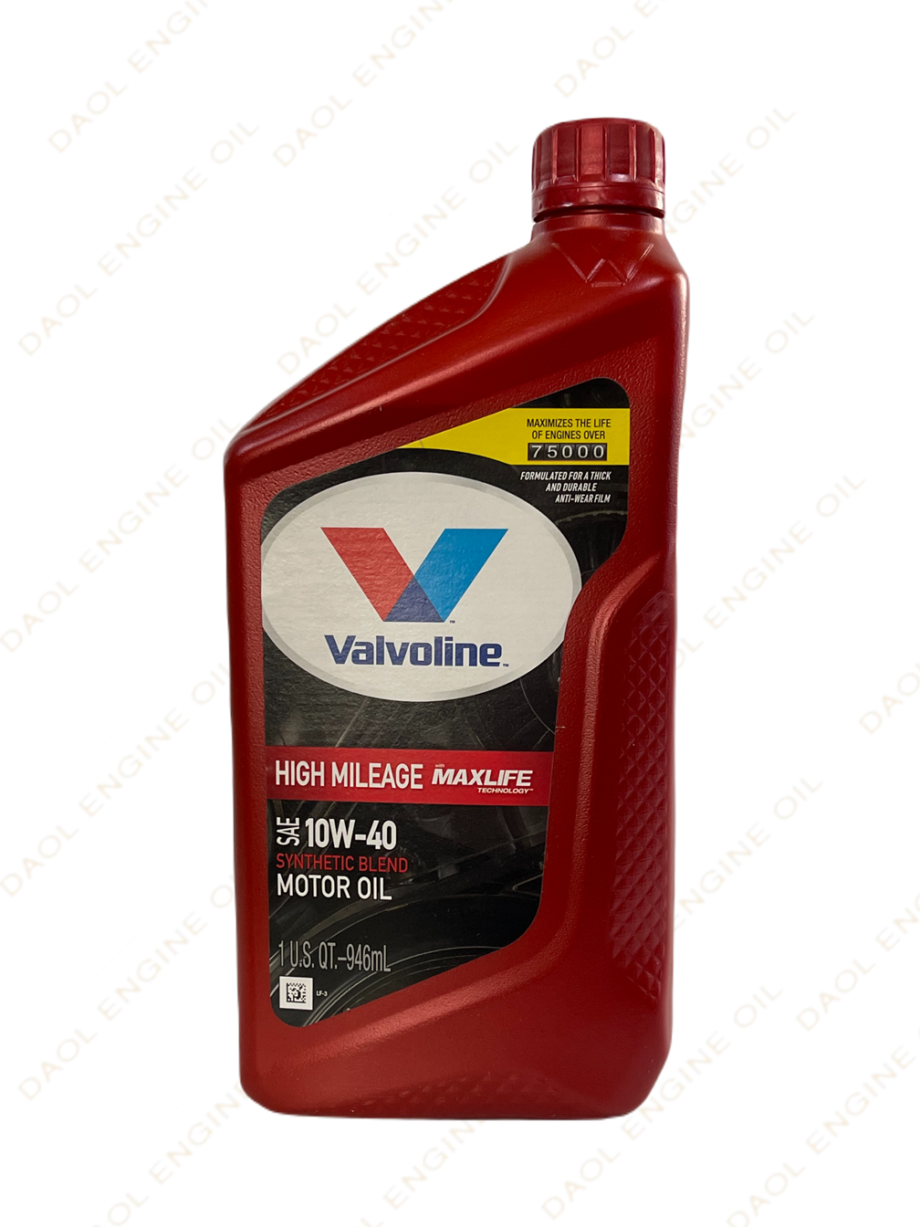 발보린 맥스라이프 하이마일리지 10W40 946ml, API SP, 10만KM이상 노후차량, 가솔린, 100%합성오일