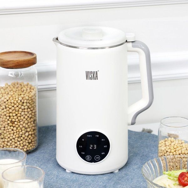 비스카 독일브랜드 두유제조기 스텐인레스304 대용량 1.2리터 3중12엽칼날 129257Moony