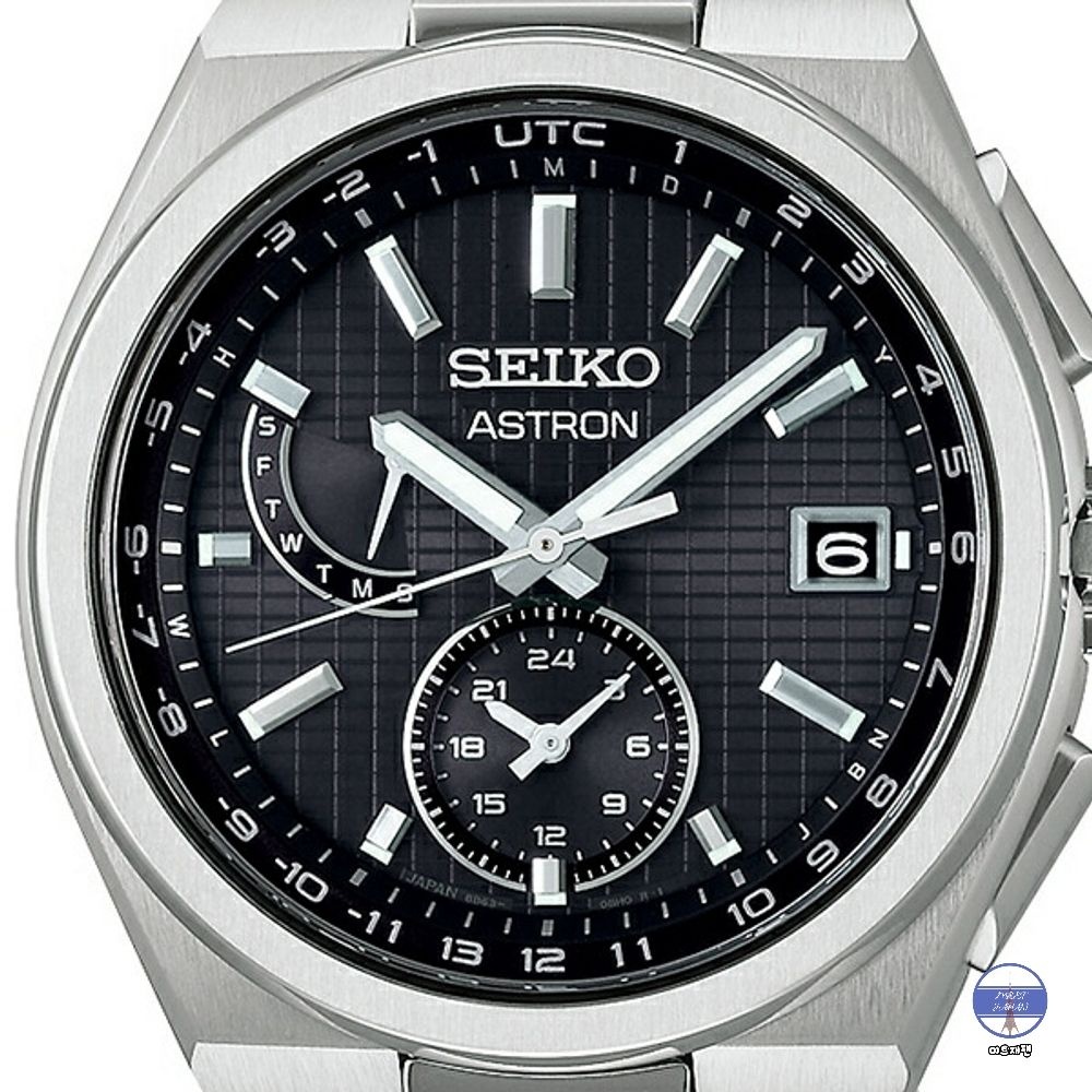 세이코 아스트론 NEXTER 남성 솔라 메탈 손목 시계 SBXY067