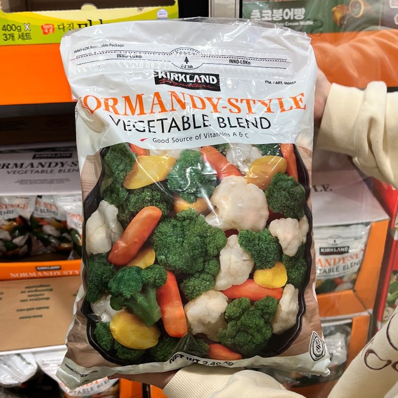 코스트코 노르망디 베지터블 2.49kg (브로콜리,꽃양배추,베이비캐롯,당근)
