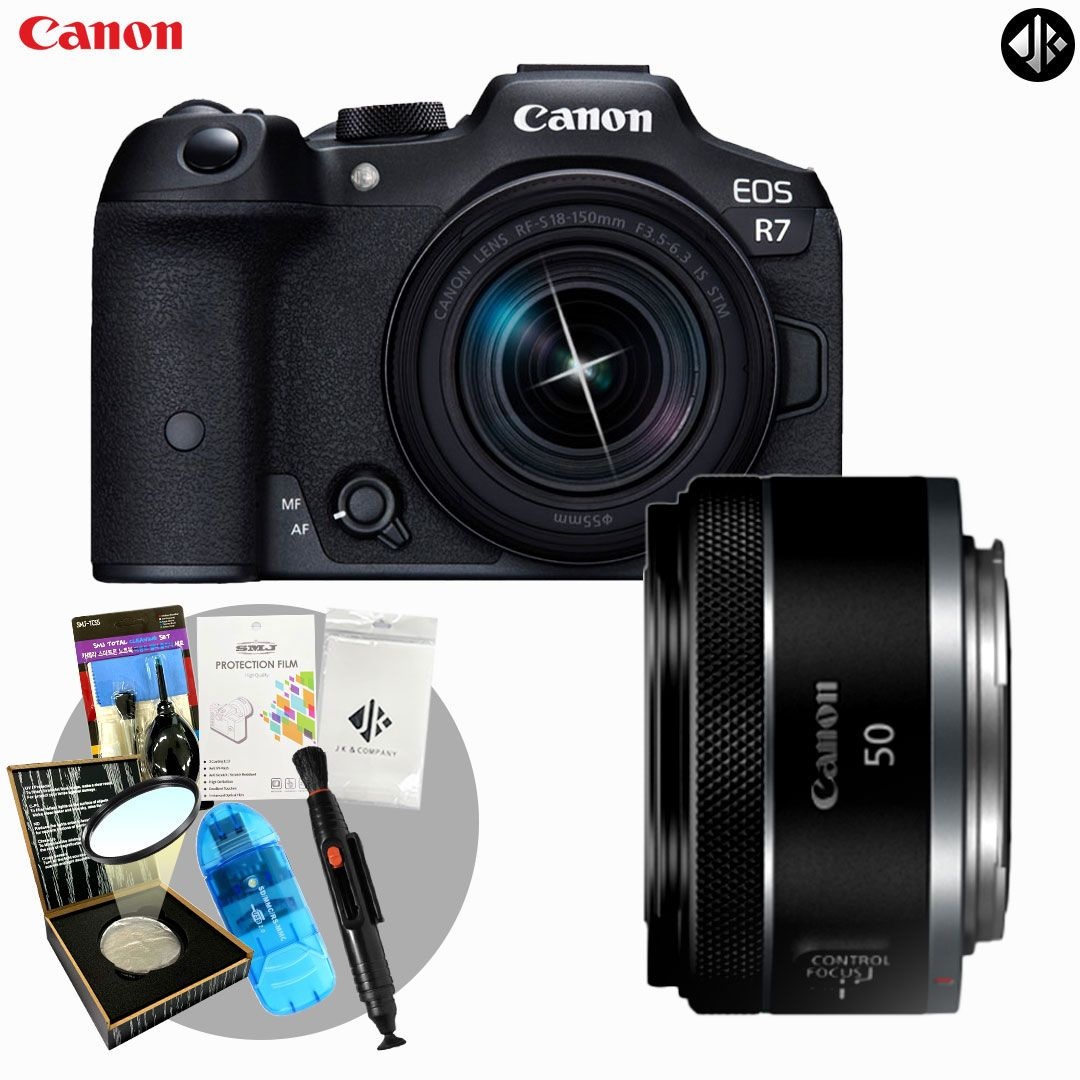 캐논 캐논 EOS R7 RF-s 18-150mm F3.5-6.3 IS KIT + RF 50mm F1.8 STM