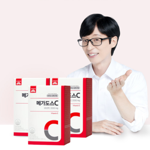 [오늘출발] 고려은단 메가도스C 비타민C 3000mg 3박스 세트 (90포) 고함량 항산화 면역력