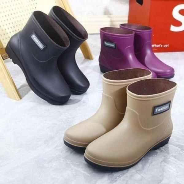 [에이엔몰] 레인부츠 패션 작업화 여성장화 장화 부츠 여성 (46OZt)