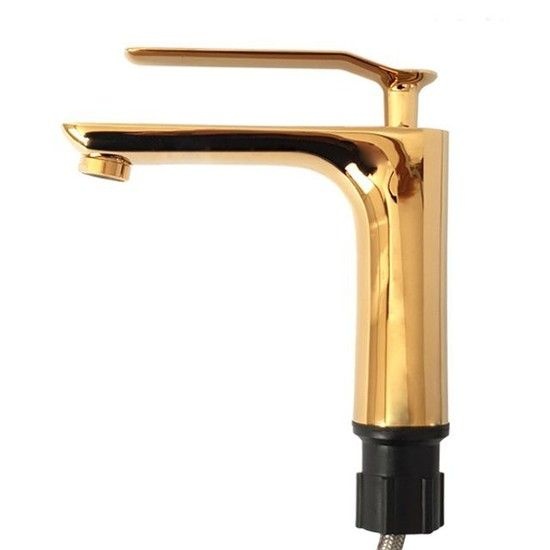 골드세면수전 수도꼭지 원세디자인 골드원홀이용 세면대수도 세면대 원홀수전 원홀세면대 세면기