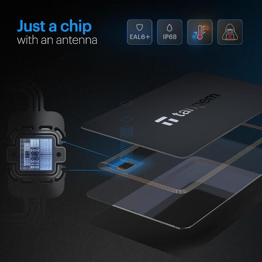 TANGEM 지갑 2개 팩 - 안전한 암호화폐 비트코인