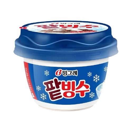 빙그레 팥빙수 12개 240ml 아이간식 여름템 방학 학교 학원 편의점