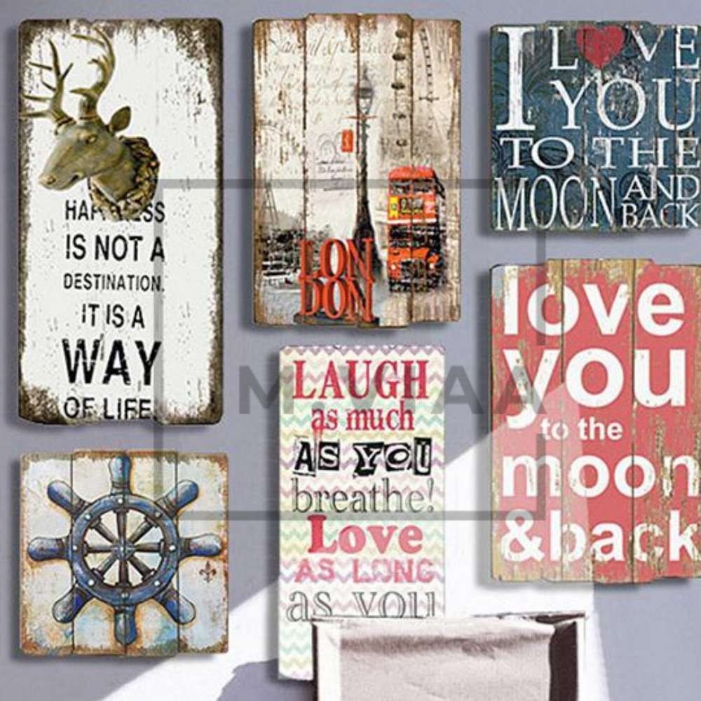 엠비아샵3 벽장식 목제 포스터 북유럽액자 나무액자 그림액자 인테리어포스터 감성액자 유럽풍액자 빈티지포스