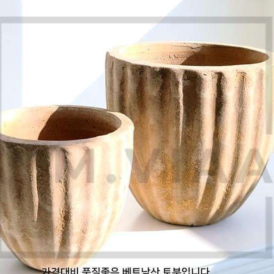 엠비아협력사 엠비아샵2 아쿠아 토분 TC09 2개 세트 도기몰딩 원형도자기화분 도기화분 도기몰딩화분 사각도자기화분 예쁜화분
