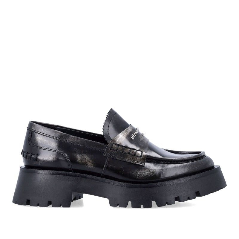 알렉산더왕 카터 러그 가죽 페니 로퍼 30425F029 978