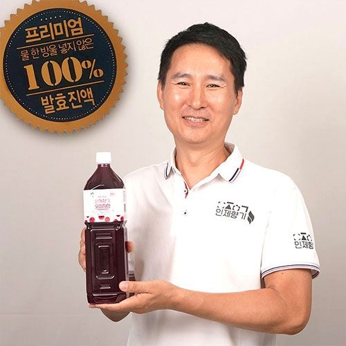 인제향기 생 오미자청 엑기스 원액 1.5L [냉장보관] 물 한방울 넣지않은 100% 오미자 발효 진액 전통방식 자연수