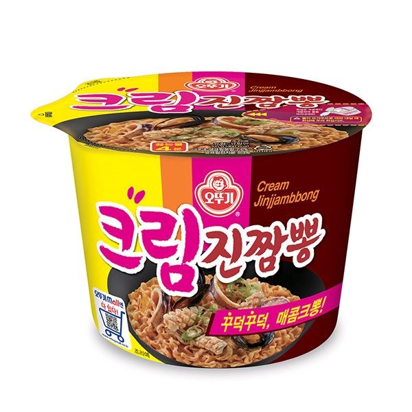 오뚜기 크림진짬뽕 105g 12개