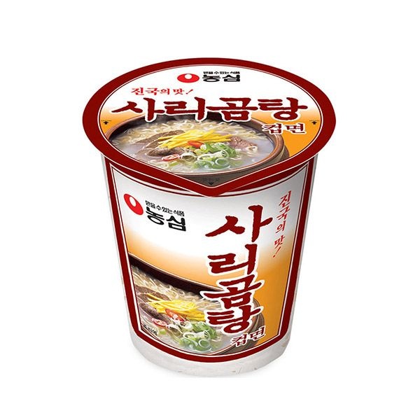 농심 사리곰탕 61g 12개