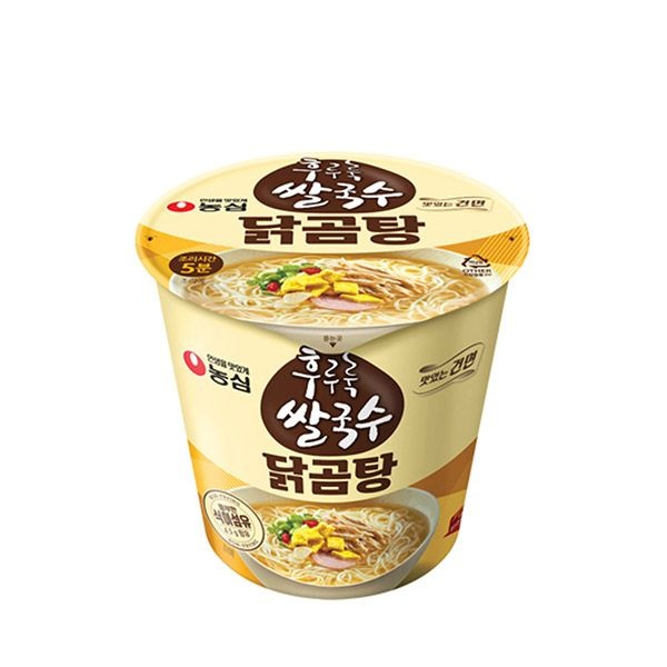 농심 후루룩 쌀국수 닭곰탕 73g 24개