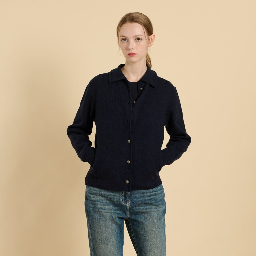 [롯데백화점] BCBG 하이넥 카라 니트 가디건(B5F8K182)