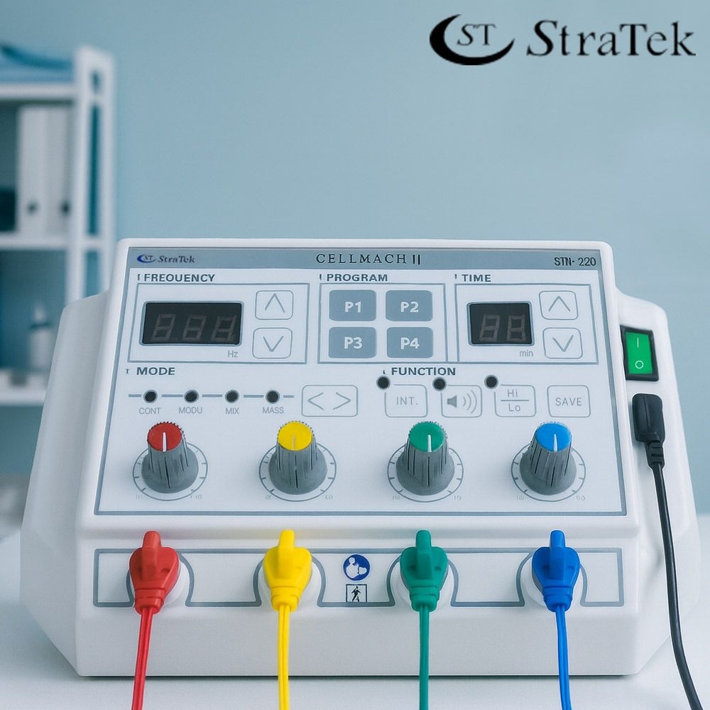 스트라텍 침전기 자극기 STN-220 자석 벽걸이형 한의원 저주파 전기침