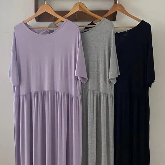 [MENOSV5D_4A]bohren 여성 빅사이즈미시옷 원피스