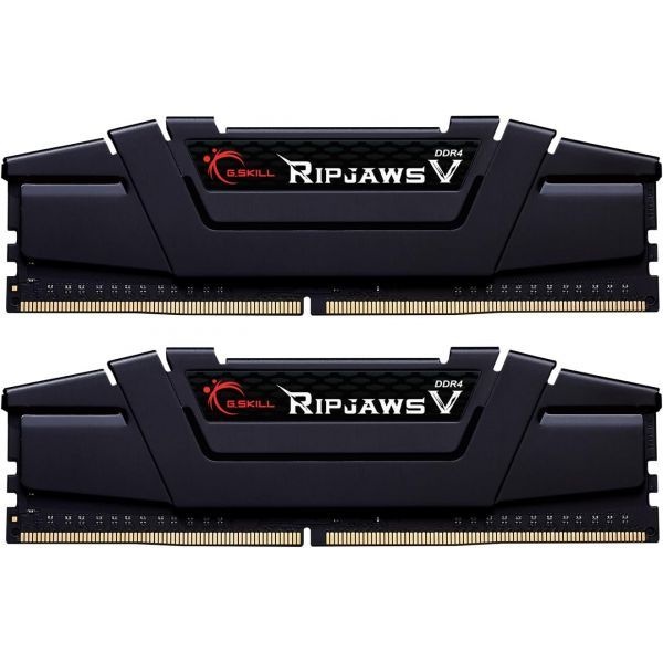 G.SKILL Ripjaws V 시리즈(인텔 XMP) DDR4 RAM 32GB(2x16GB) 3600MT/s CL16-19-19-39 1.35V 데스크탑 컴퓨터 메모리 UDIMM - 블랙(F4-3600C16D