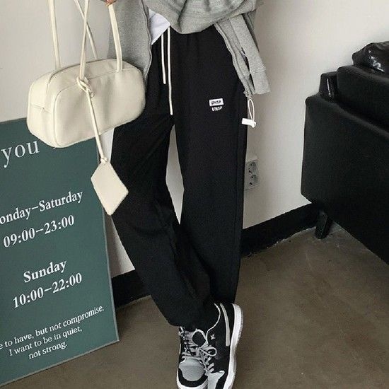 쿨팬츠 아이스바지 냉감 여자 간편 외출 홈웨어 와이드 스타일 밴딩바지