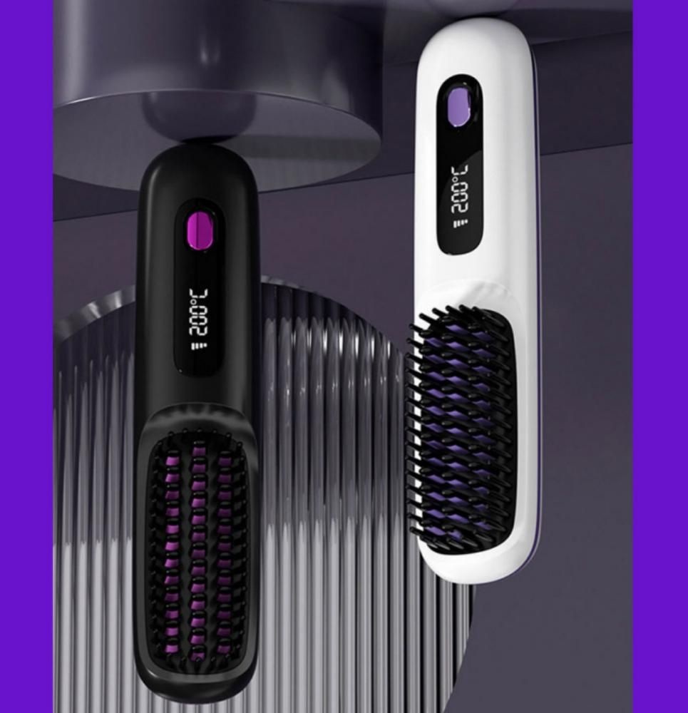 고데기 무선 미니 앞머리고데기  뿌리볼륨 미용실 휴대용 봉 판 러블리 자동 오토