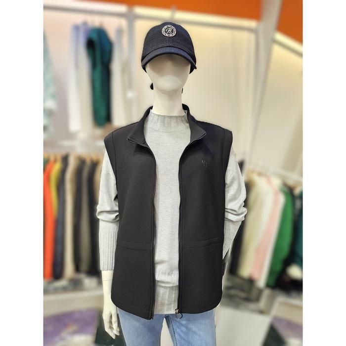 팜스프링스 [패션플러스][팜스프링스]팜스프링스 세이브존01 여성 하이넥 심플 집업 베스트 SJVL254660 (41360342)