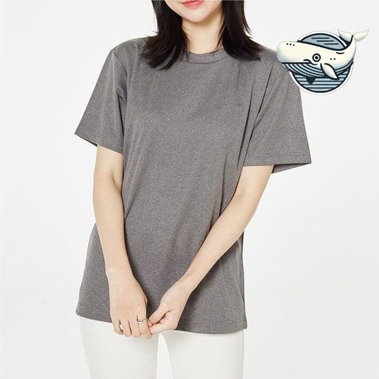 알티피아 편안한 기본 반팔티 남녀공용 단체티 커플티 라운드티 아동기본티 반팔기본티