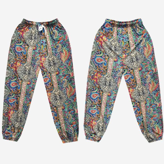 빅사이즈사랑해요 R136L407 기하악패턴쿨조거팬츠 DK (16581846)