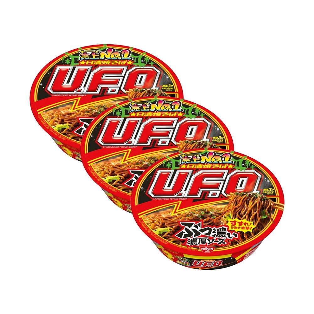 닛신 UFO 오리지널(128g) 3개세트 세일 야키소바 일본 소바